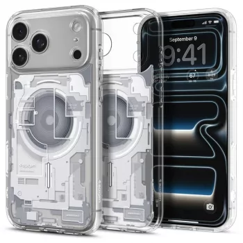 Spigen Ultra Hybrid MagSafe iPhone 17 Pro Max / 18 Pro Max Zero One Weiß