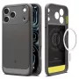 Spigen Rugged Armor Mag MagSafe Hülle für iPhone 17 Pro / 18 Pro - Grau