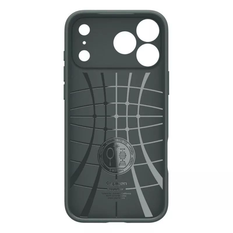 Spigen Liquid Air Hülle für iPhone 17 Pro / 18 Pro - Abyss Green