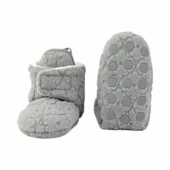 Lodger Slipper Folklore Fleece Baby Hausschuhe, Drizzle, 12-18 Monate