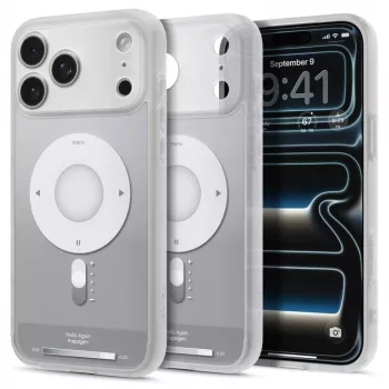 Spigen Ultra Hybrid Mag MagSafe Hülle für iPhone 17 Pro / 18 Pro - Silber