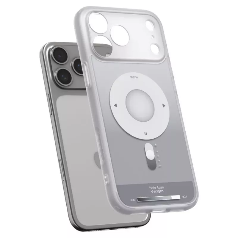 Spigen Ultra Hybrid Mag MagSafe Hülle für iPhone 17 Pro / 18 Pro - Silber