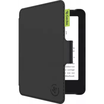 Gecko Covers Cactus Cover eReader Schutzhülle für Kobo Clara Colour/BW & Tolino Shine/Shine Color - Schwarz V4CL2616C1
