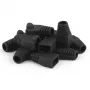 DSIT DANICOM RJ45 Kabelmanschette Schwarz Groß - 10 Stück (DC-RJ45-BOOT-L-BLACK-10PCE)