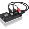 ADDER ALIF101T-DP DisplayPort KVM Extender Transmitter über Cat5e/6/7 - 2560x1600, USB 2.0, Audio, schwarzes Aluminium