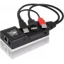 ADDER ALIF101T-DP DisplayPort KVM Extender Transmitter über Cat5e/6/7 - 2560x1600, USB 2.0, Audio, schwarzes Aluminium