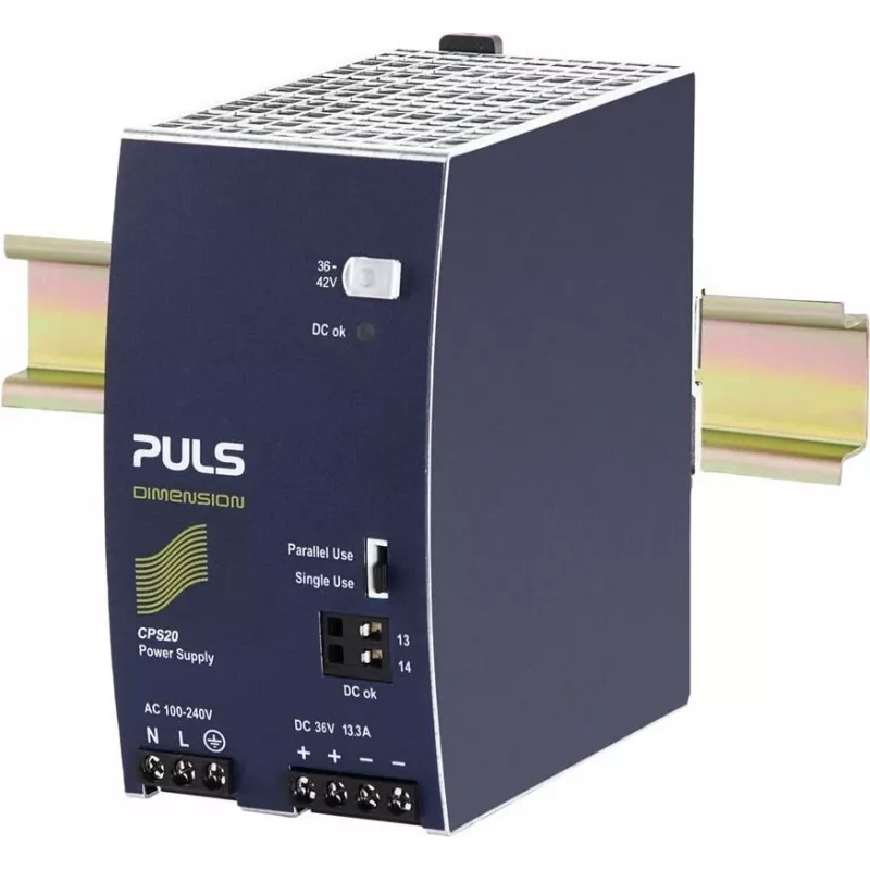 PULS CPS20.361 DIN-Schienen-Netzteil 36V DC 13,3A 576W