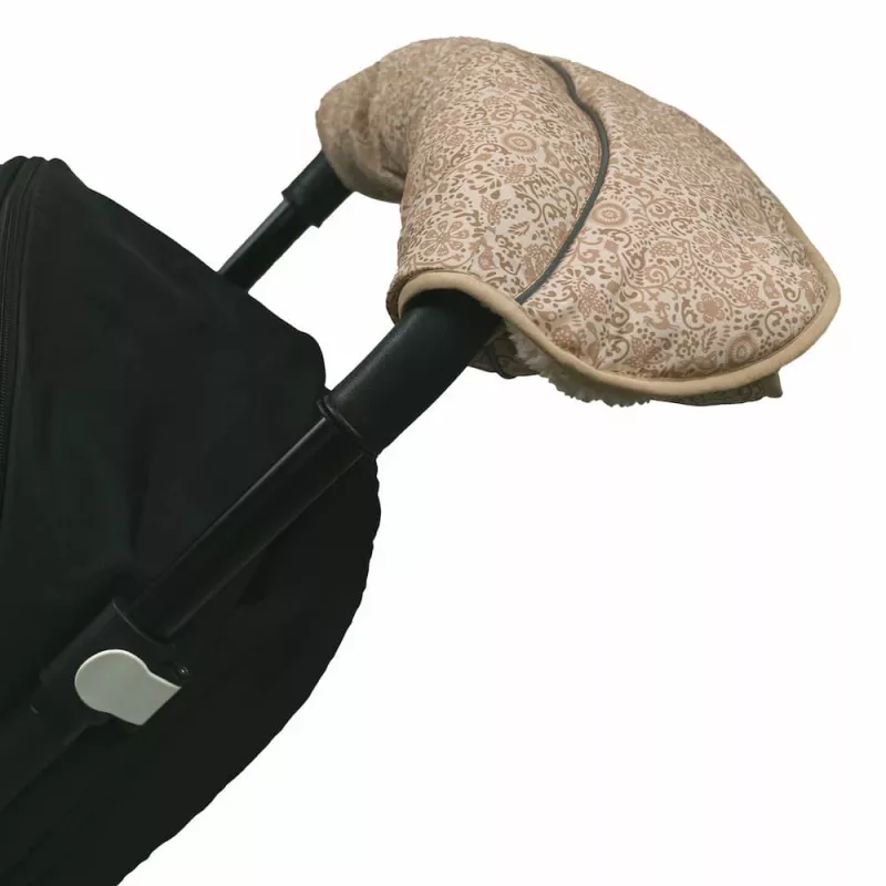 Lodger Warmer Folklore Taslon Kinderwagen-Fäustlinge, Birch