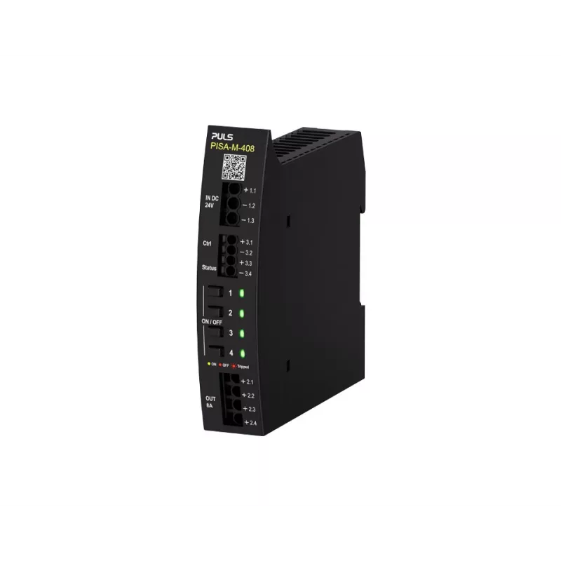 PULS PISA-M-408 Selektives Schutzmodul, 4-Kanal, 24VDC, 40A, DIN-Schiene