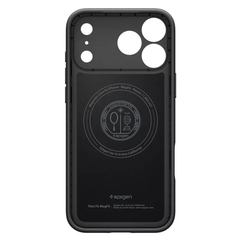 Spigen Thin Fit MagSafe Hülle für iPhone 17 Pro Max / 18 Pro Max - Schwarz