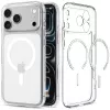 SPIGEN Ultra Hybrid MagSafe Hülle für iPhone 17 Pro Max / 18 Pro Max – Transparent/Weiß