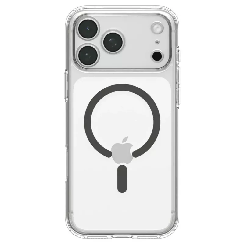 Spigen Ultra Hybrid MagSafe Hülle für iPhone 17 Pro Max / 18 Pro Max – Transparent/Graphit