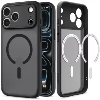 SPIGEN Ultra Hybrid MagSafe iPhone 17 Pro Max / 18 Pro Max Frost Schwarz
