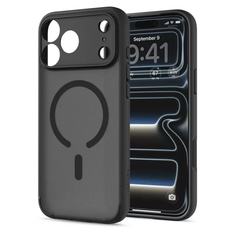 SPIGEN Ultra Hybrid MagSafe iPhone 17 Pro Max / 18 Pro Max Frost Schwarz
