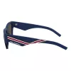 Karl Lagerfeld Unisex KL6163S-401 Sonnenbrille, schwarzer Rahmen, graue Gläser, 59/17/145 mm