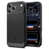 Spigen Rugged Armor Mag MagSafe Hülle für iPhone 18 Pro / 17 Pro – Mattschwarz
