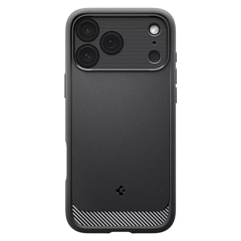 Spigen Rugged Armor Mag MagSafe Hülle für iPhone 18 Pro / 17 Pro – Mattschwarz