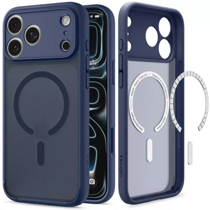 SPIGEN Ultra Hybrid MagSafe iPhone 17 Pro Max / 18 Pro Max Frost Tiefblau