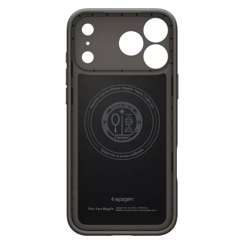 Spigen Thin Fit MagSafe Hülle für iPhone 17 Pro Max / 18 Pro Max - Gunmetal