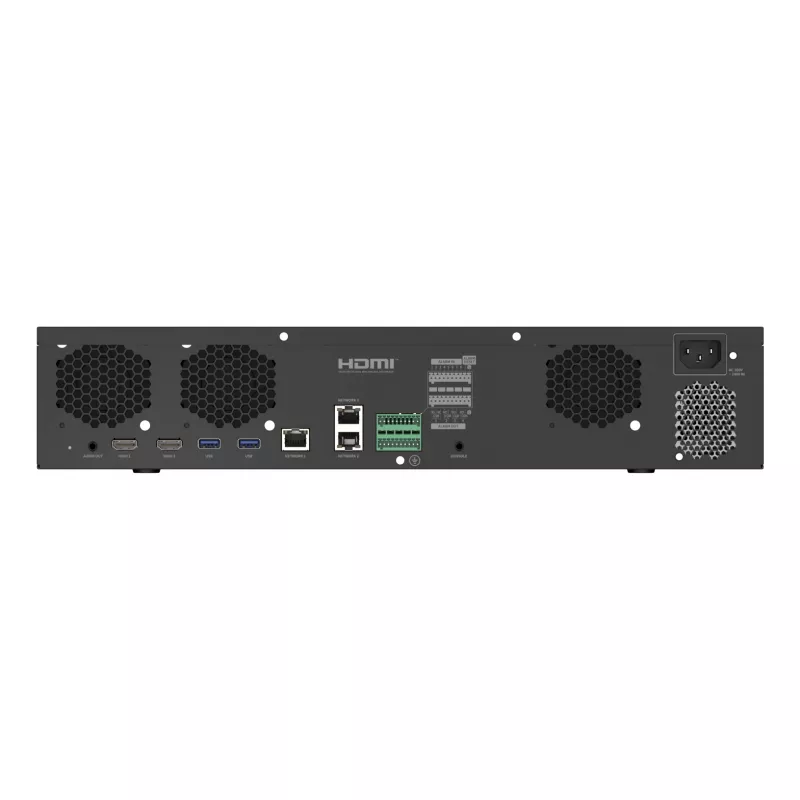 Hanwha Vision XRN-3220B2 32-Kanal 4K UHD NVR, 8-Bay, RAID 5/6, 400 Mbps