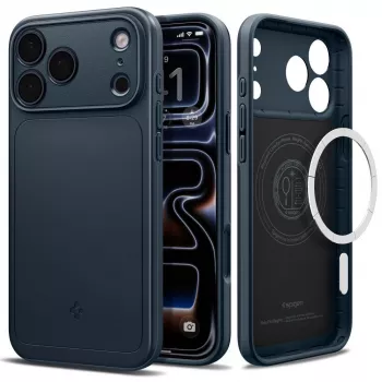 Spigen Thin Fit Mag MagSafe Hülle für iPhone 18 Pro Max / 17 Pro Max - Grau