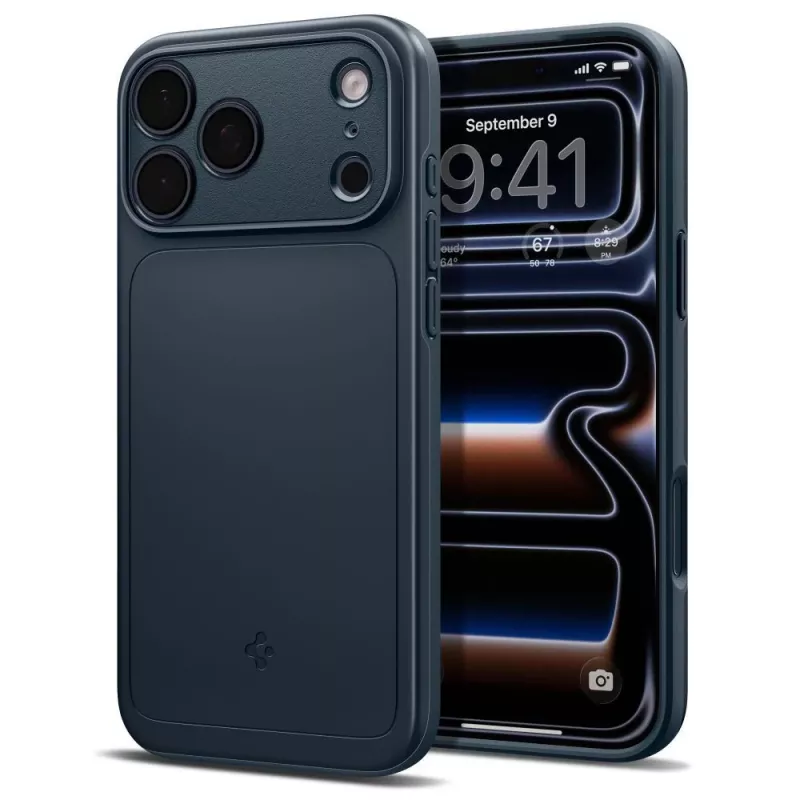 Spigen Thin Fit Mag MagSafe Hülle für iPhone 18 Pro Max / 17 Pro Max - Grau