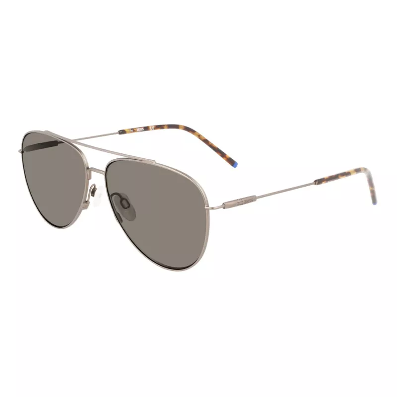 ZEISS Herren-Sonnenbrille ZS22107SP-71 Schwarz/Grau Rechteckig 59mm