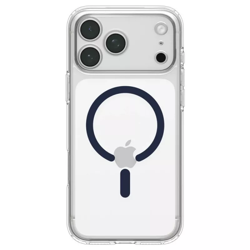 Spigen Ultra Hybrid MagSafe Hülle für iPhone 17 Pro Max / 18 Pro Max - Transparent/Tiefblau