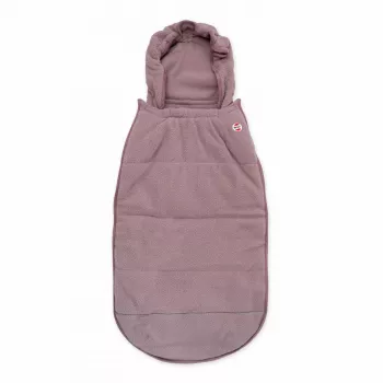 Lodger Mini BunkerTeddy Ganzjahres-Fußsack für Autositze, Rose