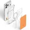 Spigen Ultra Hybrid T Mag MagSafe Hülle für iPhone 17 Pro Max / 18 Pro Max – Glänzendes Orange
