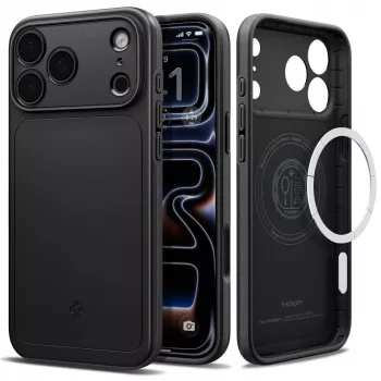Spigen Thin Fit MagSafe Hülle für iPhone 18 Pro / 17 Pro – Schwarz