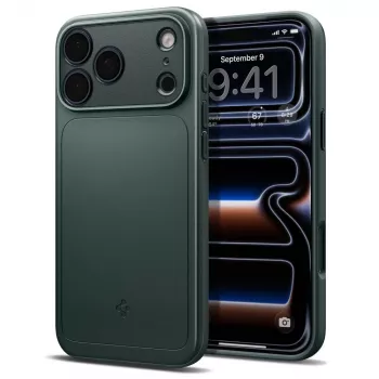 Spigen Thin Fit MagSafe Hülle für iPhone 17 Pro / 18 Pro - Abyss Green