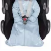 Lodger Hopper Matcha Turtle Baby-Schlafsack mit abnehmbaren Ärmeln, Blue Fogg, 50/62