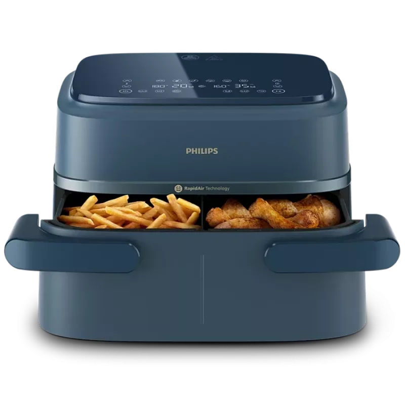 Philips NA156/60 Heißluftfritteuse 7,1 L Schwarz Digitaler Touchscreen 2000 W