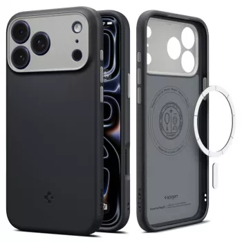 Spigen Nano Pop Mag MagSafe Hülle für iPhone 18 Pro / 17 Pro – Black Sesame