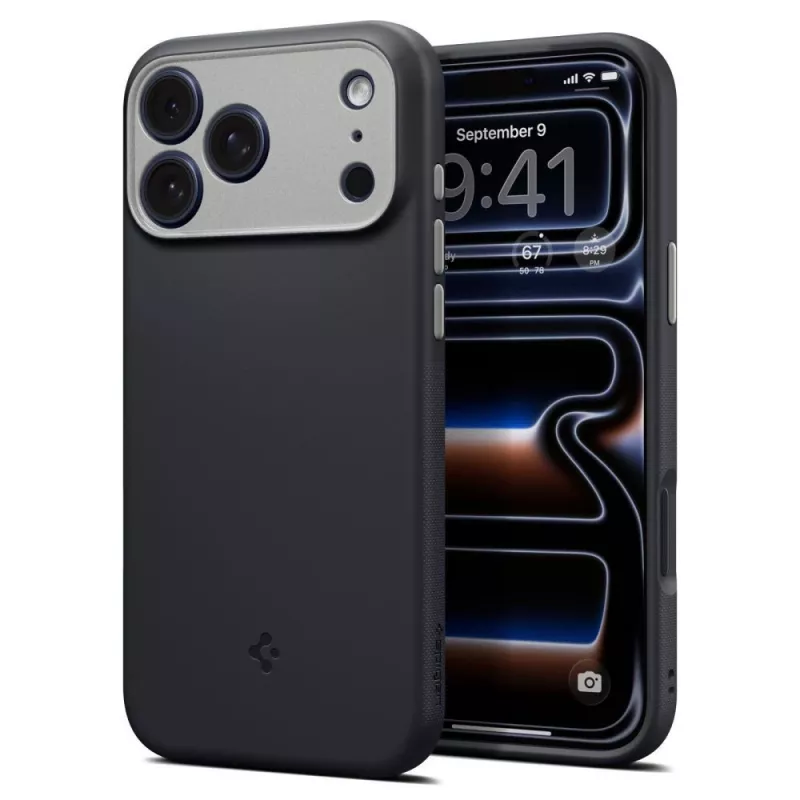 Spigen Nano Pop Mag MagSafe Hülle für iPhone 18 Pro / 17 Pro – Black Sesame