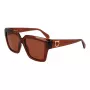 Ferragamo Damen-Sonnenbrille SF2014S-232 Havana Braun Gradient 54mm