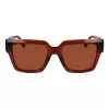 Ferragamo Damen-Sonnenbrille SF2014S-232 Havana Braun Gradient 54mm
