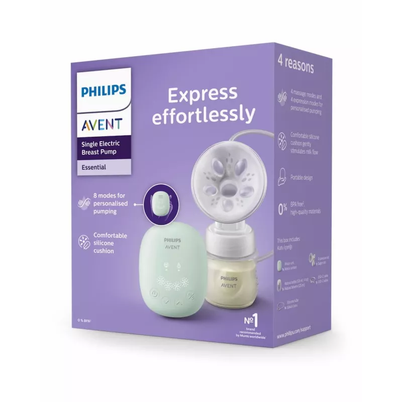 Philips Avent Einzel-Elektrische Milchpumpe mit 125ml Flasche