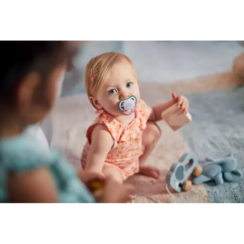 Philips Avent Ultra Air Deco Schnuller 0-6 Monate, Mädchen, 1er-Pack