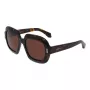 Ferragamo SF2068SE-242 Damen Cat-Eye-Sonnenbrille, Havanna/Braun Gradient, 54mm