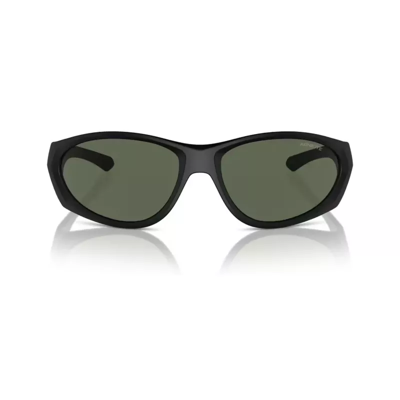 Arnette AN4342 Rechteckige Sonnenbrille, Mattschwarz/Grau, 62-17-125 mm AN4342-275871