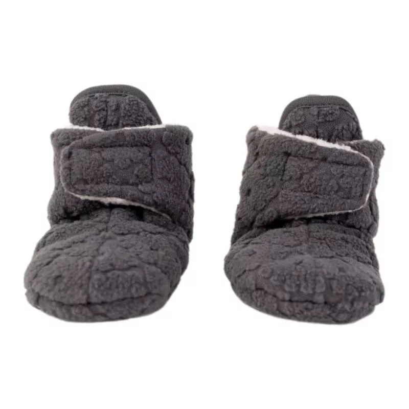 Lodger Slipper Folklore Fleece Babyschuhe, 12-18 Monate, Pigeon