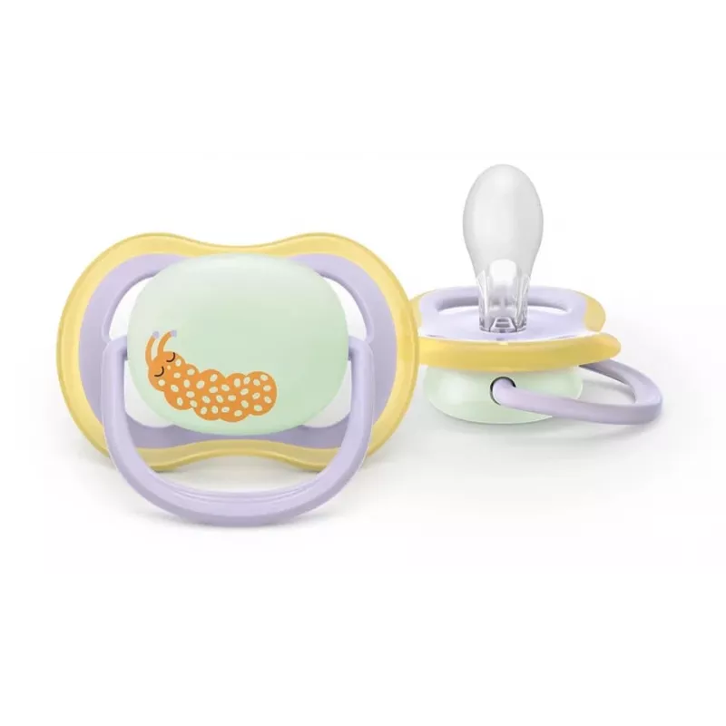 Philips AVENT Ultra Air Night Schnuller 0-6 Monate, 2er-Pack, im Dunkeln leuchtend