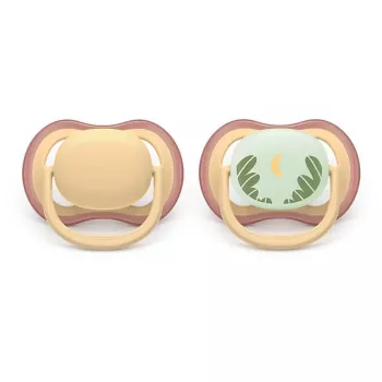 Philips Avent Ultra Air Tag und Nacht Schnuller, 0-6 Monate, 2er-Pack