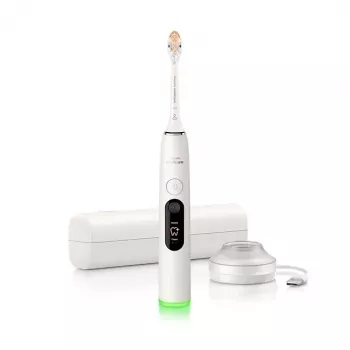 Philips Sonicare DiamondClean 8000 Elektrische Zahnbürste Weiß