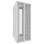 DSIT 42U 19 inch Serverschrank, perforierte Doppeltüren vorne und hinten, Weiß, 800x1000x2000mm (DS8042DD-W)