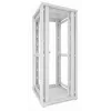 DSIT 42U 19 inch Serverschrank, perforierte Doppeltüren vorne und hinten, Weiß, 800x1000x2000mm (DS8042DD-W)