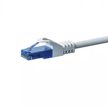 DSIT CAT6a U/UTP Ethernet Patchkabel, 100% Kupfer, 1,5 m, Weiß DC-U6A2-015