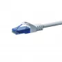DSIT CAT6a U/UTP Ethernet Patchkabel, 100% Kupfer, 1,5 m, Weiß DC-U6A2-015